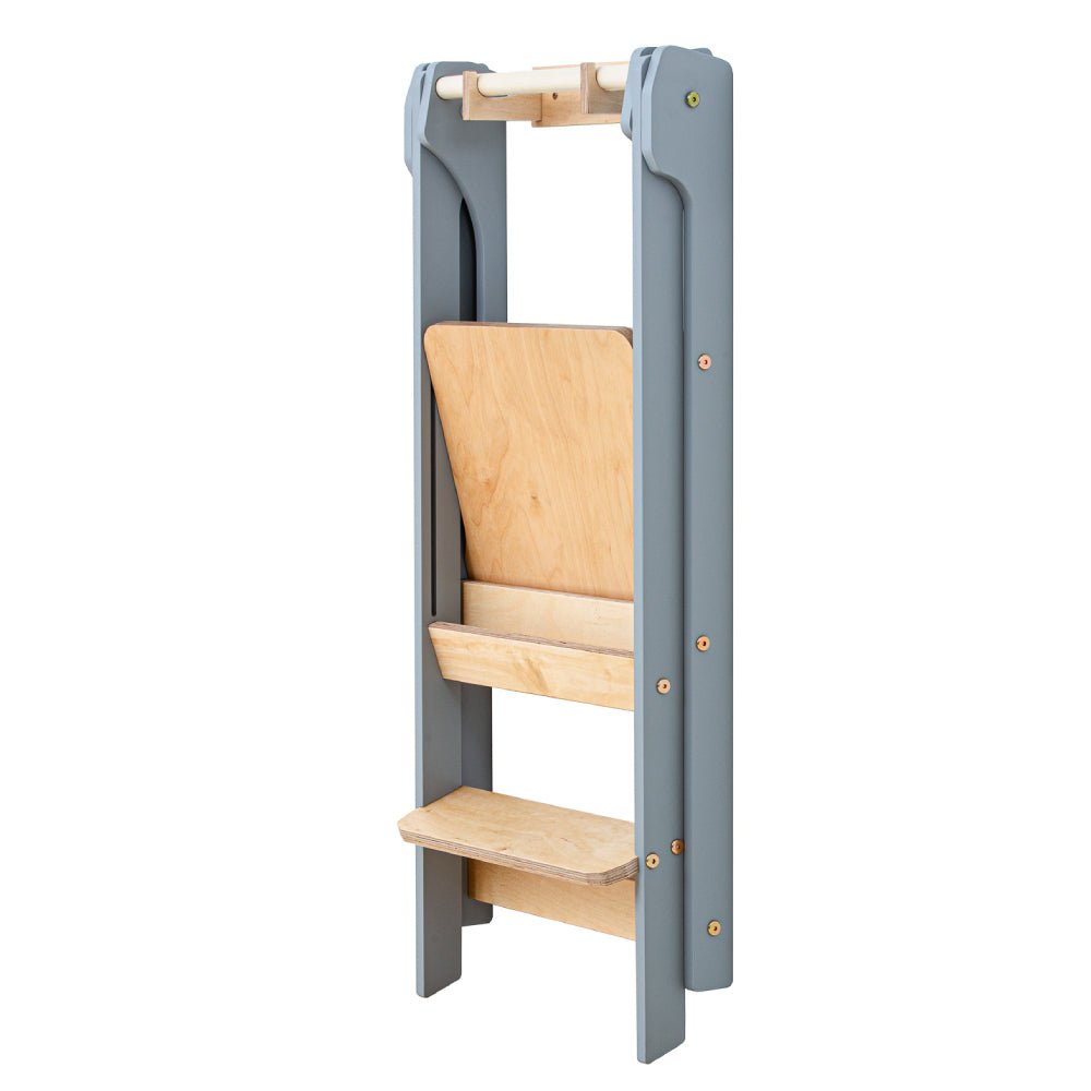 Folding Kitchen Tower - Duck Woodworks