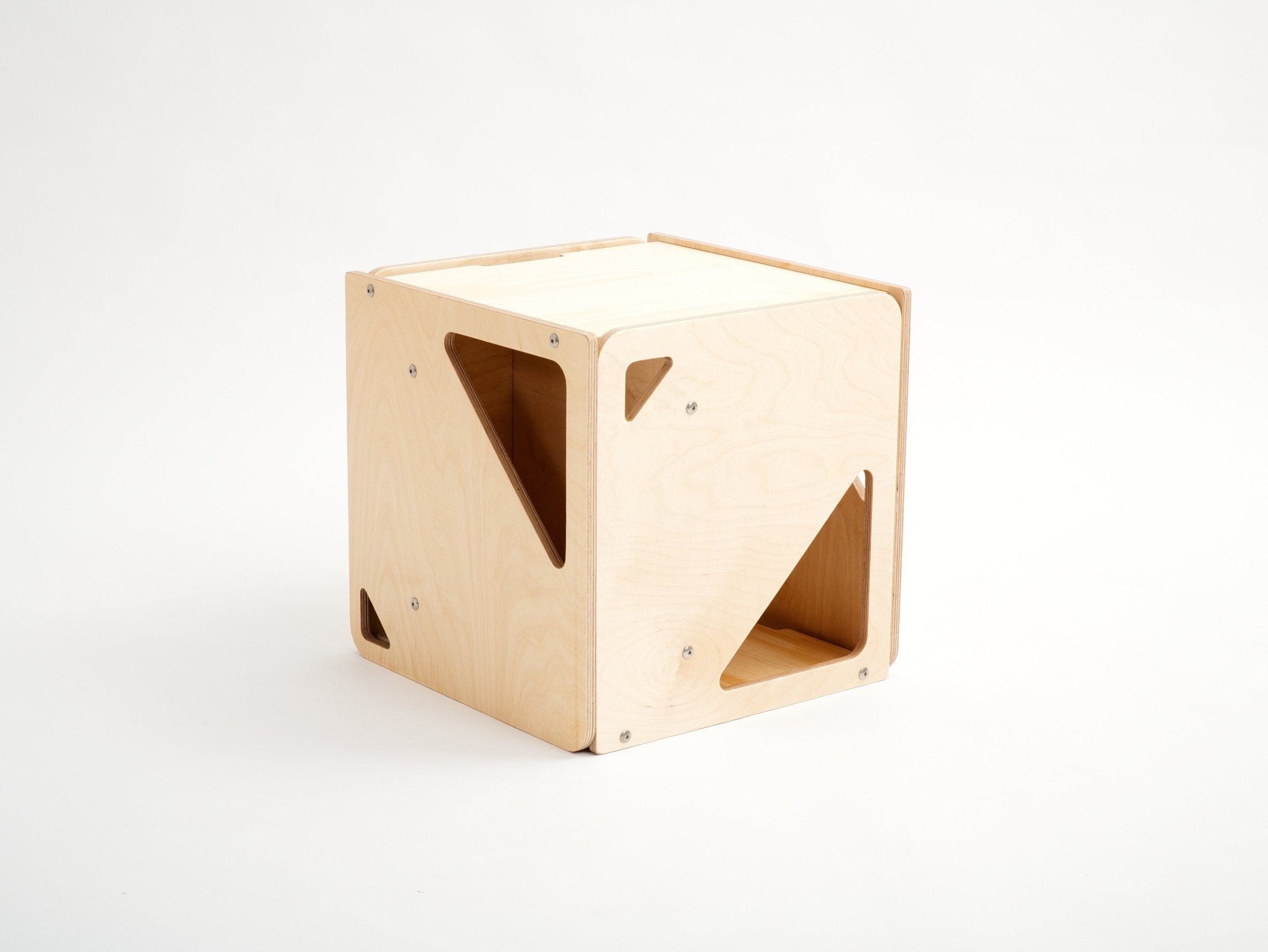 2 - in - 1 Table and Cube Chair - Duck Woodworks
