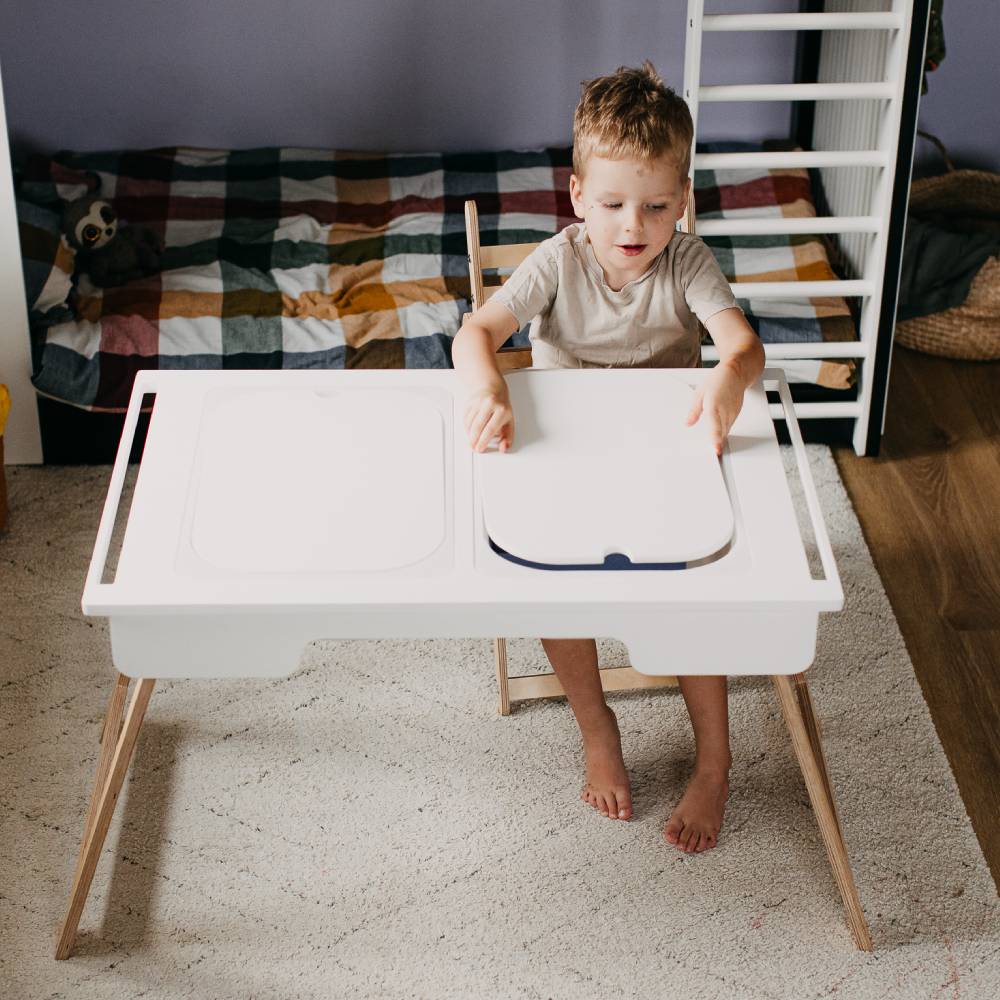 Sensory table - Duck Woodworks