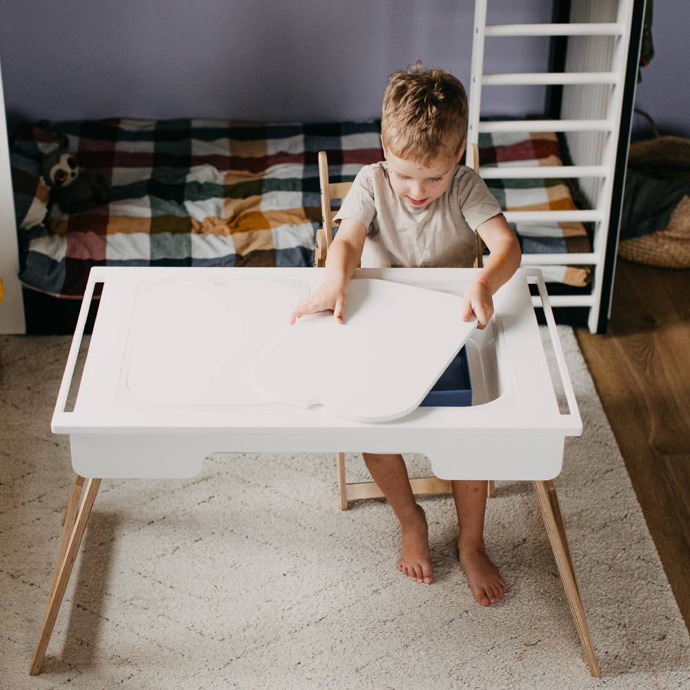 Sensory table - Duck Woodworks