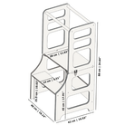 Foldable kitchen tower high chair with a slide - Duck Woodworks