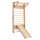 Climbing Triangle - Swedish Ladder set with a slide - Duck Woodworks