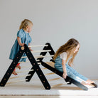Climbing Triangle with a slide - Duck Woodworks