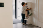 Children's Outwear Organizer – Sturdy Wood Frame Wardrobe - Duck Woodworks